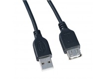 Кабель удлинительный PERFEO USB 2.0- AM/AF  0.5 m (U4501)