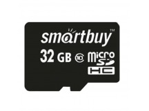 Карта памяти MicroSD 32GB Smart Buy Class 10 UHS-I без адаптера