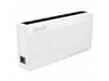 Неуправляемый коммутатор Tenda S108, 8 портов, до 100 Мбит/с. Внутренняя пропускная способность: 1.6 Гбит/сек. Размер таблицы MAC адресов: 1024 (1/100)