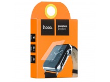 Защитное стекло Hoco для Apple Watch 40mm, толщина 0.15мм, цвет черный