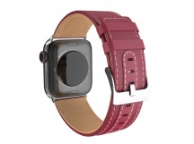 Ремешок Hoco WB04 для Apple Watch Series1/2/3/4/5 42/44/45/49 мм, кожаный, красный