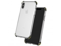 Чехол Hoco Ice Shield series для iPhoneX/XS противоударный, прозрачный