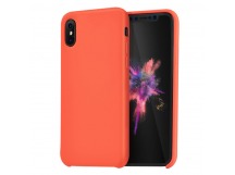 Чехол Hoco Pure series для iPhoneX под оригинал, apricot orange