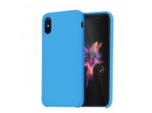 Чехол Hoco Pure series для iPhoneX под оригинал, blue