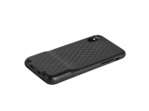 Чехол-разветвитель Hoco LS10 для Iphone X (наушники lightning+зарядка) черный