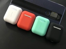 Наушники Bluetooth TWS-I88, в кейсе для зарядки, сенсорные, цвет бирюзовый