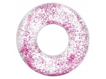 Надувной круг - с блестками 60 см (pink)