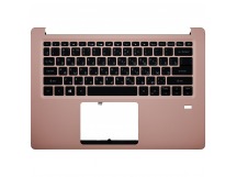 Клавиатура Acer Swift 1 SF114-32 розовая топ-панель с подсветкой