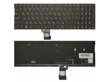 Клавиатура ASUS ZenBook Flip UX560UX черная с подсветкой