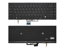 Клавиатура Asus ZenBook Pro UX550GD черная с подсветкой
