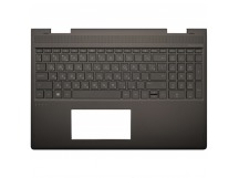 Клавиатура HP Envy x360 15-bq (RU) черная топ-панель