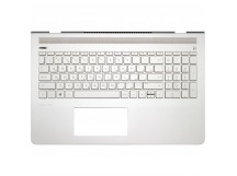 Клавиатура HP Pavilion 15-cc топ-панель серебро V.1