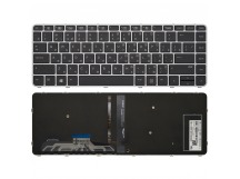 Клавиатура HP EliteBook 1040 G3 серебро с подсветкой