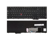 Клавиатура LENOVO ThinkPad W540 (RU) черная