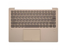 Топ-панель для Lenovo IdeaPad 720s-13IKB золотая с подсветкой