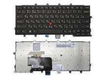 Клавиатура Lenovo ThinkPad X270 черная БЕЗ ПОДСВЕТКИ