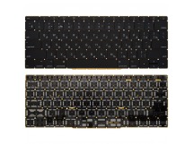 Клавиатура Apple MacBook Pro 13" A1708 черная с подсветкой V.2