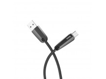 Кабель USB - Micro usb Hoco U35 черный 1,2м (автовыключение )