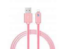 Кабель USB Hoco UPL12 Apple 1,2м розовое золото