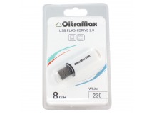 Флеш-накопитель USB 8GB OltraMax 230 белый