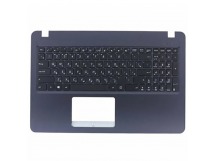 Клавиатура Asus X540MA темно-синяя топ-панель