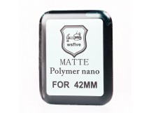Защитная пленка TPU - Polymer nano для Apple Watch 42 mm матовое (black)