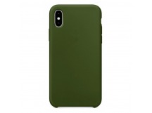 Чехол Silicone Case для iPhone XS MAX Хаки