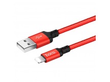 Кабель USB - Apple lightning Hoco X14 (1м) (красный)