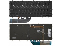 Клавиатура Dell XPS 13 9360 черная с подсветкой