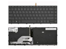 Клавиатура HP Probook 640 G4 черная с подсветкой V.1