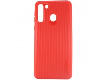 Чехол-накладка Cherry для Samsung A21 (A215) (красный)