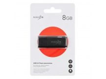Накопитель USB Flash 08GB 2.0 VIXION Shark Eyes (черный)