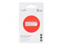 Накопитель USB Flash 08GB 2.0 VIXION Zinc Alloy (серебро)
