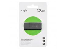 Накопитель USB Flash 32GB 2.0 VIXION Shark Eyes (черный)