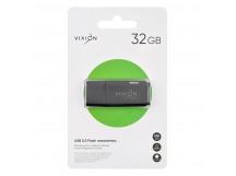 Накопитель USB Flash 32GB 2.0 VIXION Shark Eyes (черный)