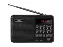 Радиоприемник Perfeo цифровой PALM FM+ 87.5-108МГц/ MP3/ питание USB или 18650/ черный (i90-BL)