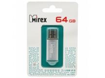 Флеш-накопитель USB 64ГБ Mirex Unit Silver (13600-FMUUSI64)