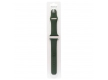 Ремешок - ApW03 для Apple Watch 42/44 mm Sport Band (L) (pine green)