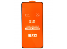                             Защитное стекло 21D с полным клеем Samsung A80 (черный)*