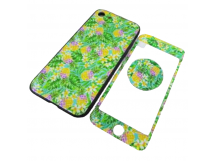                                 Чехол силикон пластик Pictures iPhone 7 + Popsocets + стекло (03)*