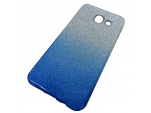                                 Чехол пластиковый Samsung А3 2016 (А310) блестящий серебристо-синий*