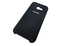                                 Чехол силиконовый Samsung А3 2017 (А320) Silicon Cover черный