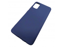                                 Чехол силиконовый Samsung A41 Soft Touch New темно-синий