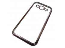                                 Чехол силиконовый с хром.контуром Samsung J210 розовый