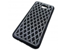                                 Чехол силиконовый с контуром Samsung J5 Prime (G570) стразы ромб черный