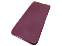                                 Чехол-книжка Samsung S10 Plus силиконовый со стеклянной крышкой розовый*