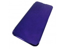                                 Чехол-книжка Samsung S10 Plus силиконовый со стеклянной крышкой фиолетовый*