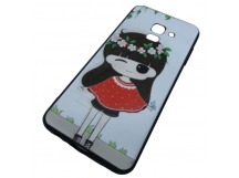                                 Чехол силиконовый Samsung A8 с рисунком (12)*