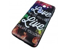                                 Чехол пластиковый Samsung J5 Prime с рисунком (01)*