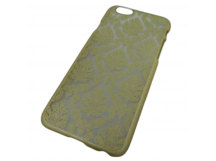                             №1. Чехол Fashion Узоры iPhone 6/6S пластик золотистый